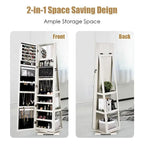 Armoire Jewelry Cabinet Standing Jewelry Organizer