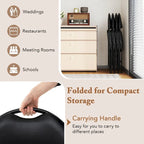 Costway 2/4/8/10/12 PCS Folding Padded Party Chairs with Metal Frame