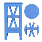 Modern Nightstand with 3-Tier Storage Shelves, Nightstands Set of 2