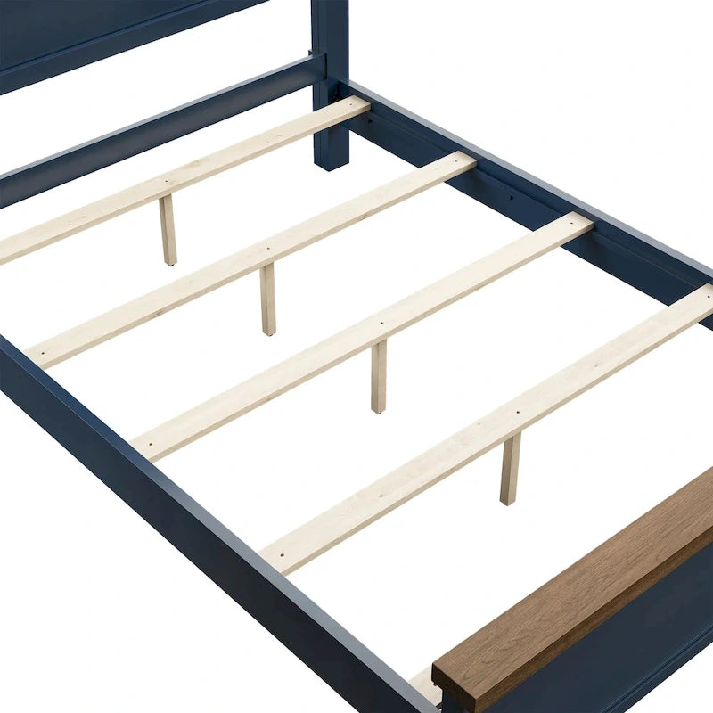 Furniture of America Althea Modern Farmhouse Pinewood Panel Bed