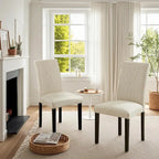 Upholstered Dining Chairs Set of 2/4/6, Fabric Dining Room Kitchen Side Chair, Parson Dining Chairs