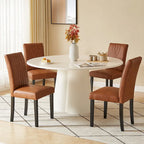 Upholstered Dining Chairs Set of 2/4/6, Fabric Dining Room Kitchen Side Chair, Parson Dining Chairs