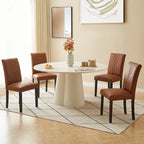 Upholstered Dining Chairs Set of 2/4/6, Fabric Dining Room Kitchen Side Chair, Parson Dining Chairs