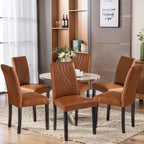 Upholstered Dining Chairs Set of 2/4/6, Fabric Dining Room Kitchen Side Chair, Parson Dining Chairs