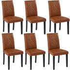 Upholstered Dining Chairs Set of 2/4/6, Fabric Dining Room Kitchen Side Chair, Parson Dining Chairs