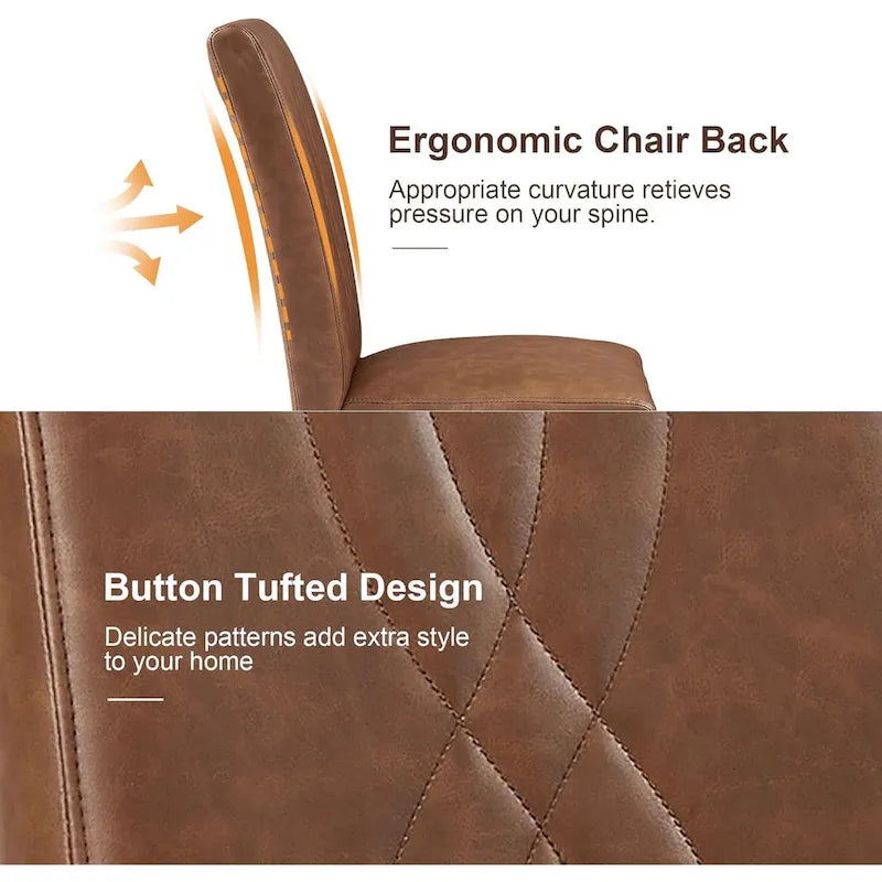 Upholstered Dining Chairs Set of 2/4/6, Fabric Dining Room Kitchen Side Chair, Parson Dining Chairs