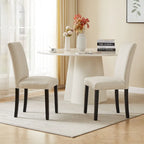 Upholstered Dining Chairs Set of 2/4/6, Fabric Dining Room Kitchen Side Chair, Parson Dining Chairs