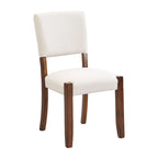 5-Piece Modern Dining Set with Rectangular Table & Chairs