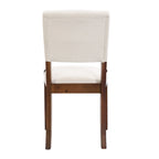 5-Piece Modern Dining Set with Rectangular Table & Chairs