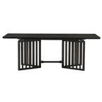 9-Piece Farmhouse Dining Set with Extendable Table & 8 Chairs