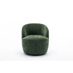 25.6 Swivel Barrel Chair with Black Coating