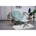 Green 22.35 Tufted Lounge Chair with Side Pocket