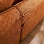 106.3 Oversized L-Shaped 3-Seat Sofa with Chaise and 4 Pillows
