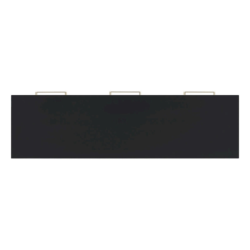 57 Modern Console Table with Three Drawers and Unique Leg Design for Entryway, Hallway, Living Room