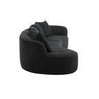 Christopher Knight Home - Linda Fabric Curved Sectional Sofa