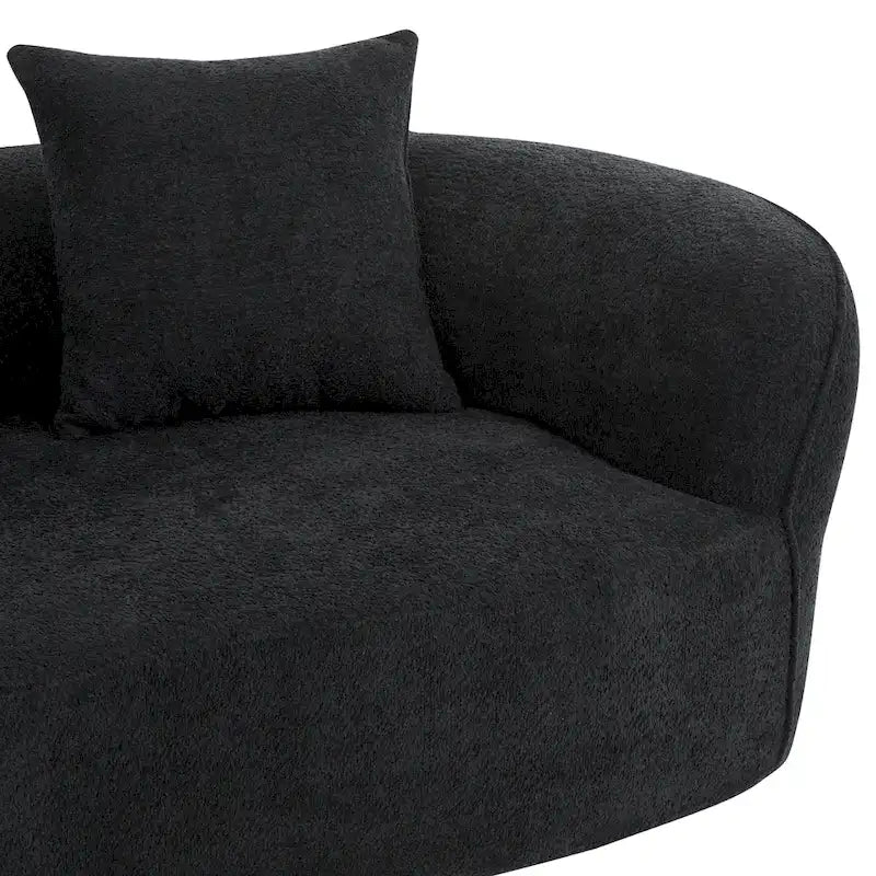 Christopher Knight Home - Linda Fabric Curved Sectional Sofa