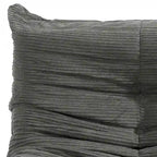 Moasis Bean Bag Chairs Single Sofa with Memory Foam,Lazy Floor Sofa for Adults & Kids