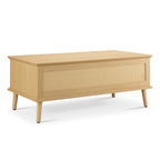 Chelsea Square Teagan Rattan Lift-Top Coffee Table with Storage - 42 x 17
