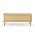 Chelsea Square Teagan Rattan Lift-Top Coffee Table with Storage - 42 x 17