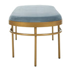 SAFAVIEH Omie Oval Bench - 63 x 22 x 20 - 63Wx22Dx20H