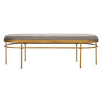 SAFAVIEH Omie Oval Bench - 63 x 22 x 20 - 63Wx22Dx20H