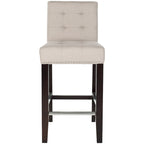 SAFAVIEH Lashunda 24-inch Counter Stool - 16.7 W x 20.1 L x 34.4 H - 17Wx20Dx34H