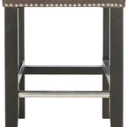 SAFAVIEH Lashunda 24-inch Counter Stool - 16.7 W x 20.1 L x 34.4 H - 17Wx20Dx34H