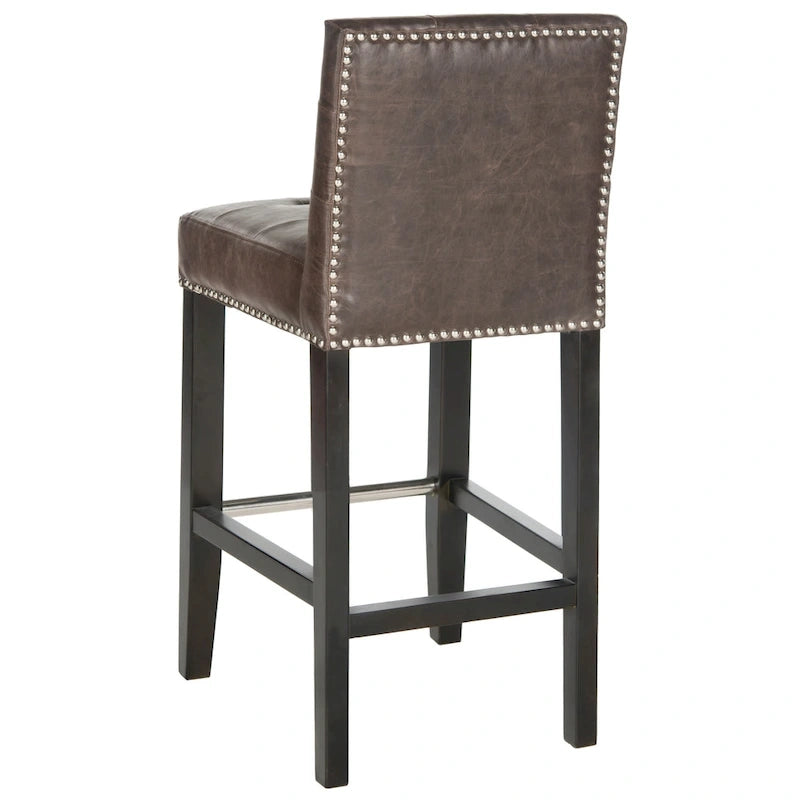 SAFAVIEH Lashunda 24-inch Counter Stool - 16.7 W x 20.1 L x 34.4 H - 17Wx20Dx34H