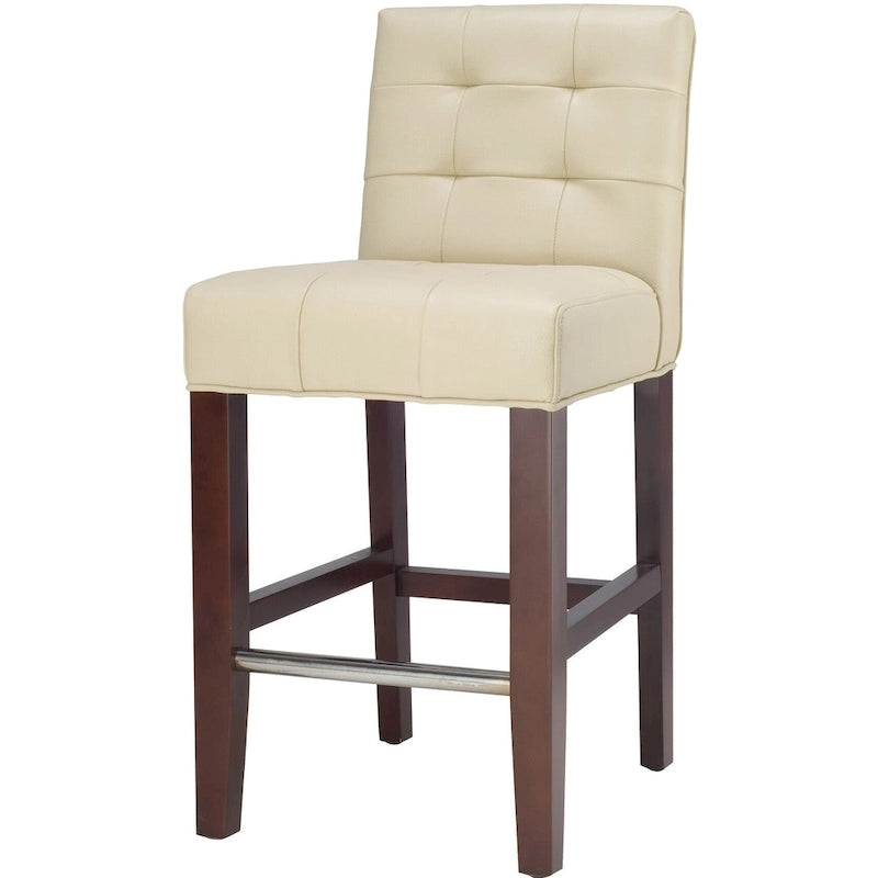SAFAVIEH Lashunda 24-inch Counter Stool - 16.7 W x 20.1 L x 34.4 H - 17Wx20Dx34H