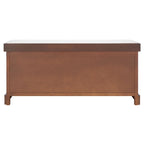 SAFAVIEH Mozella 3-Drawer Cushion Bench - 42 W x 15 D x 20 H - 42Wx15Dx20H