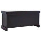 SAFAVIEH Mozella 3-Drawer Cushion Bench - 42 W x 15 D x 20 H - 42Wx15Dx20H