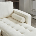 3-Seater Golden Tripod Legs Indoor Modular Sofa