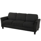 Linen Fabric 3-Seater Sofa