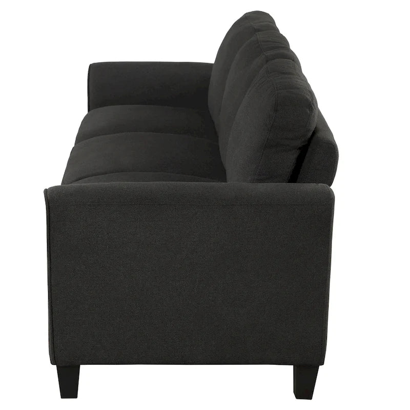 Linen Fabric 3-Seater Sofa