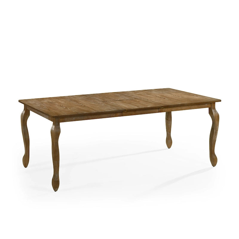 Regan Wood and Cane Upholstered Expandable 7 Piece Dining Set by Christopher Knight Home