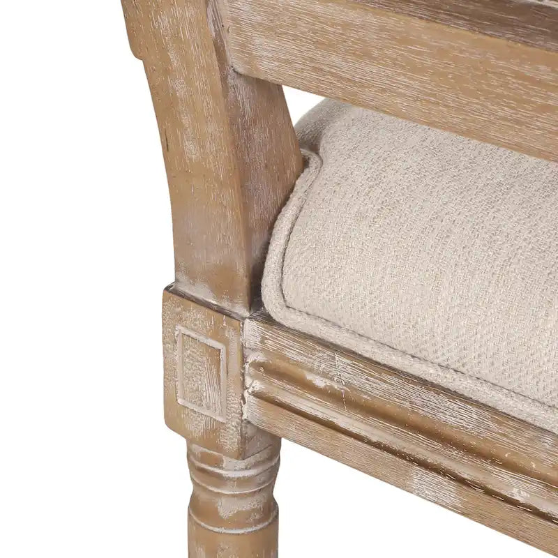 Regan Wood and Cane Upholstered Expandable 7 Piece Dining Set by Christopher Knight Home