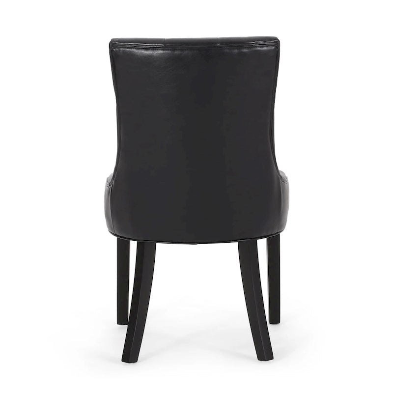 Cheney Tufted Dining Chairs (Set of 4) by Christopher Knight Home
