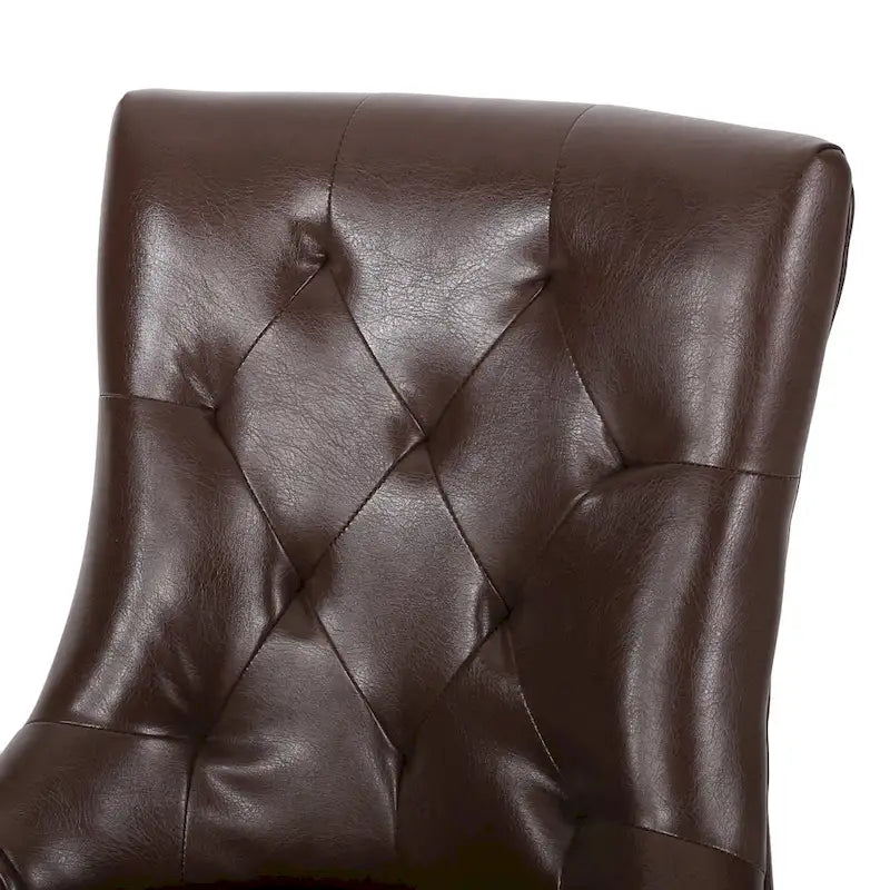 Cheney Tufted Dining Chairs (Set of 4) by Christopher Knight Home