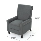 Charell Traditional Fabric Recliner by Christopher Knight Home