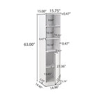 Heineberg Free-standing Bathroom Storage Cabinet by Christopher Knight Home