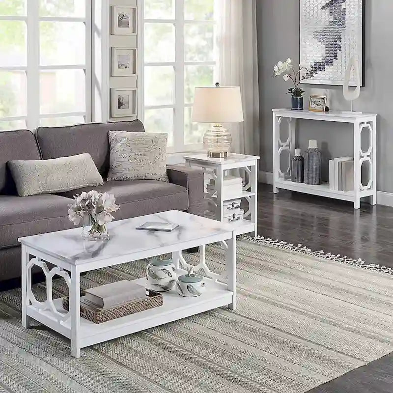 Convenience Concepts Omega Console Table with Shelf