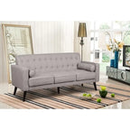 Valadez Mid Century Upholstered Tufted Sofa