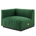 Conjure Channel Tufted Performance Velvet Loveseat