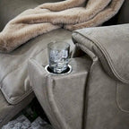 Signature Design by Ashley Starbot Gray 3-Piece Power Reclining Sofa - 101W x 42D x 42H