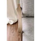Perth Contemporary Grey Fabric Cushioned Accent Chair by Furniture of America