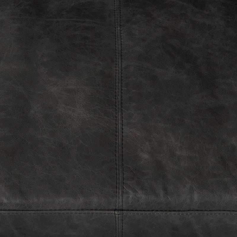 Cochrane II Brown Genuine Leather Sofa - 82.0L x 33.0W x 32.3H