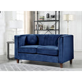 Boton Chesterfield Loveseat