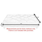 Twin Size Ivory Futon Mattress