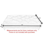 Twin Size Ivory Futon Mattress