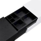 Merax Modern Extendable Sliding Top Coffee Table